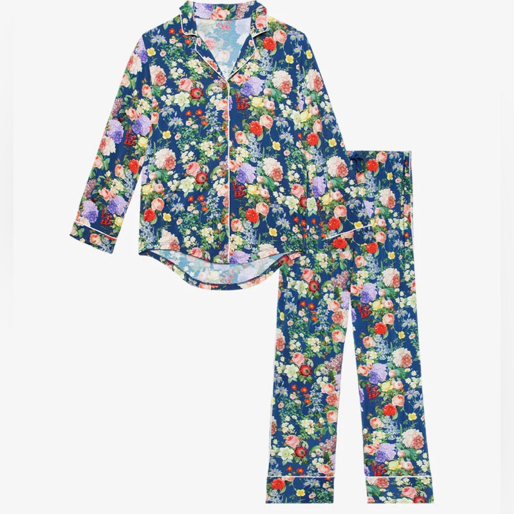 Posh Peanut Womens  Floral Bamboo Set